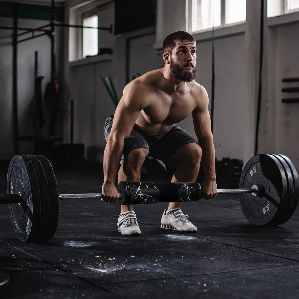 POWER GUIDANCE Barbell Squat Pad - Neck & Shoulder Protective Pad - Great for Squats, Lunges, Hip Thrusts, Weight Lifting & More - Fit Standard and Olympic Bars Perfectly