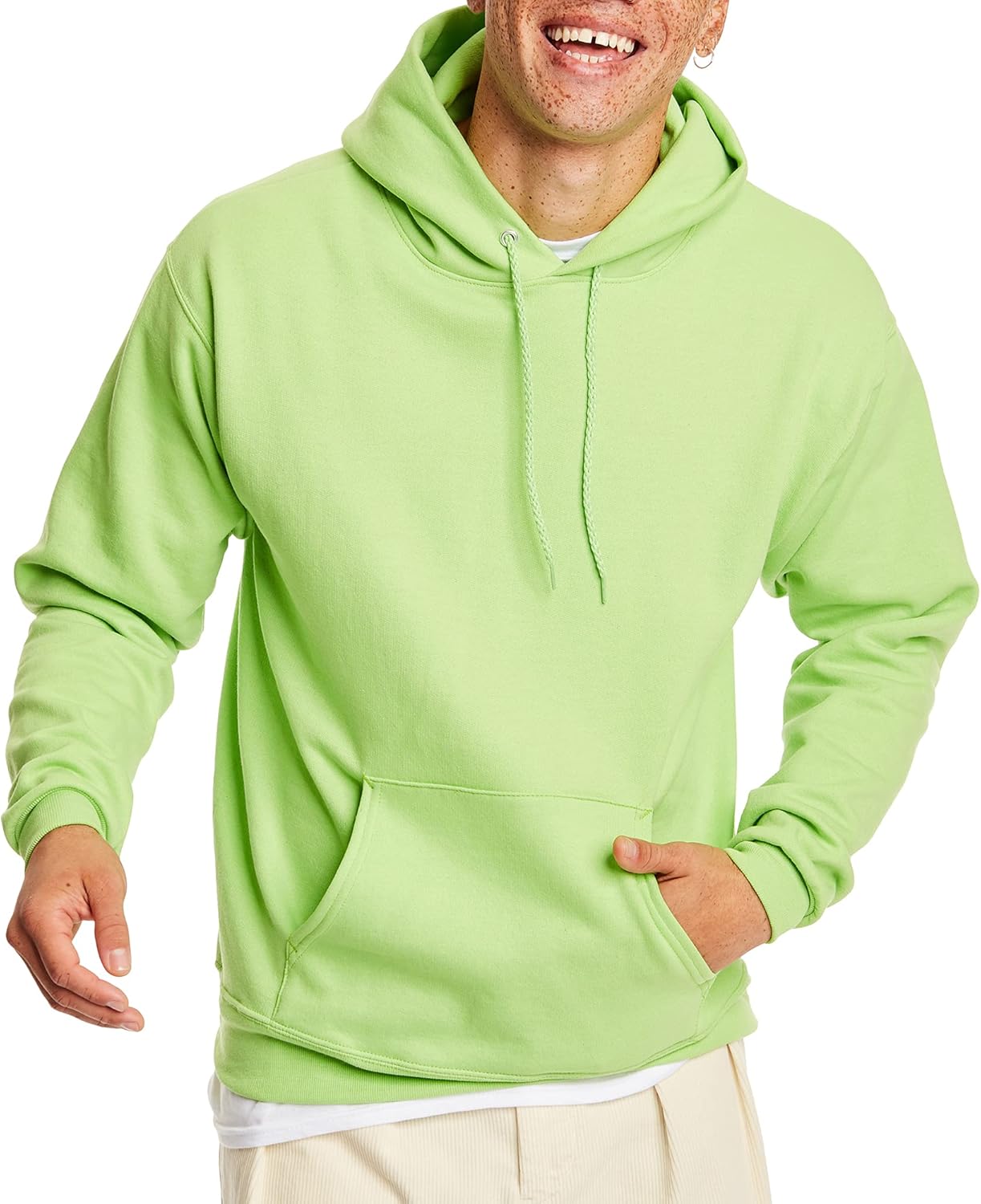 Hanes mens Hoodie, Ecosmart Fleece Hoodie, Hooded Sweatshirt for Men