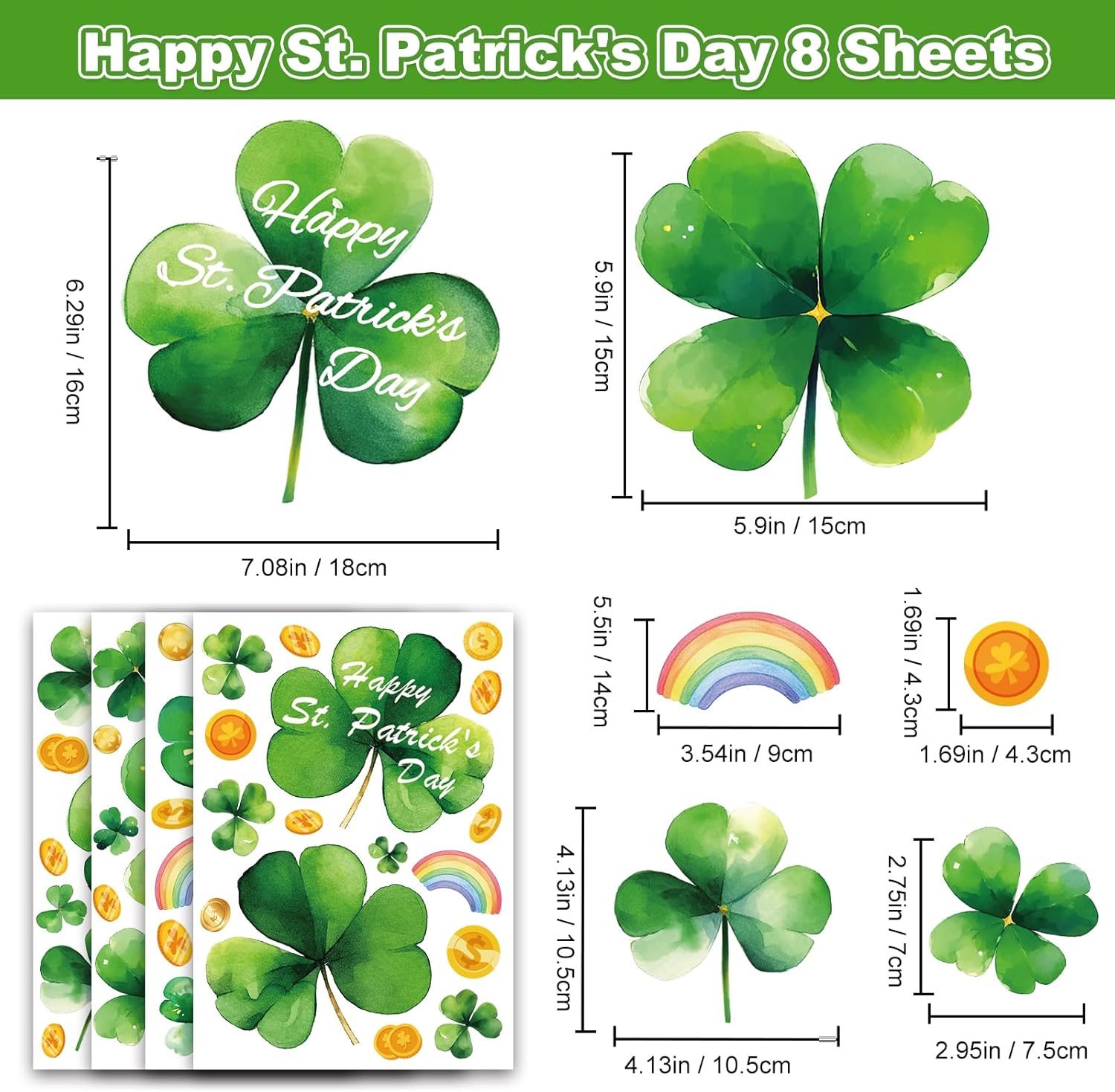 Pink Halloween Window Clings Decor, Cute Window Stickers Decoration, Ghost Bat Pumpkin Decals for Home Classroom Kids Rooms, 9 Sheets