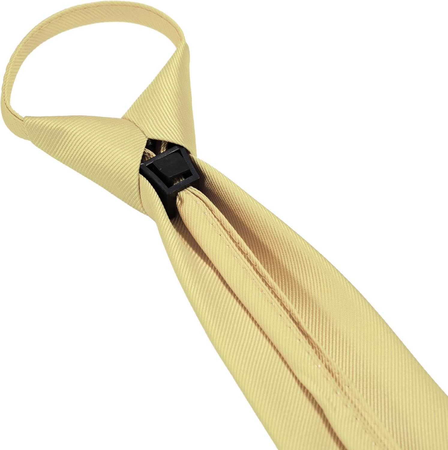 JEMYGINS 3.15“Solid Color Pre-tied Adjustable Necktie for Business and Wedding