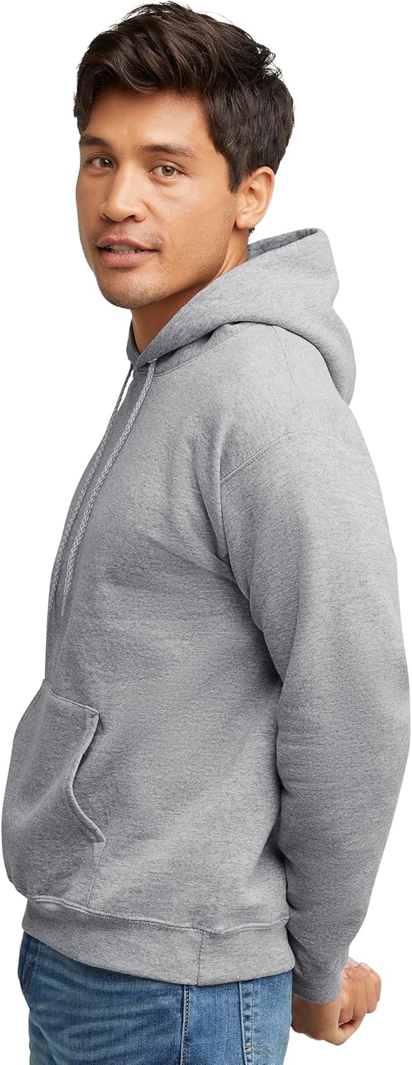 Hanes mens Hoodie, Ecosmart Fleece Hoodie, Hooded Sweatshirt for Men