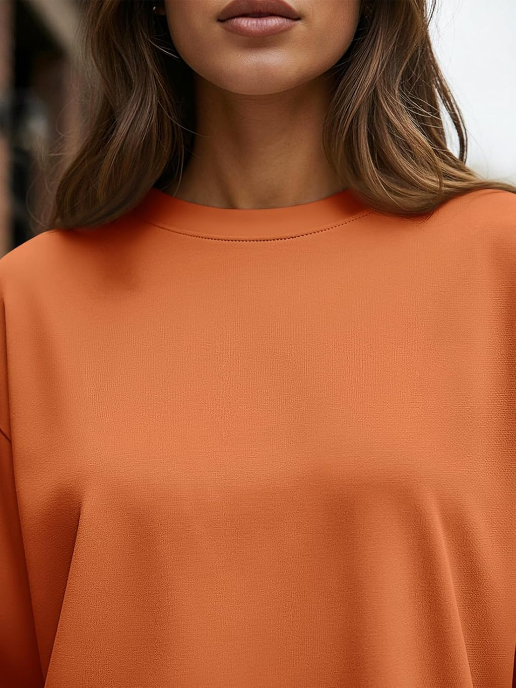 Trendy Queen Womens Oversized Long Sleeve T Shirts 2025 Basic Crewneck Tee Fall Tops Casual Workout Y2K Clothes