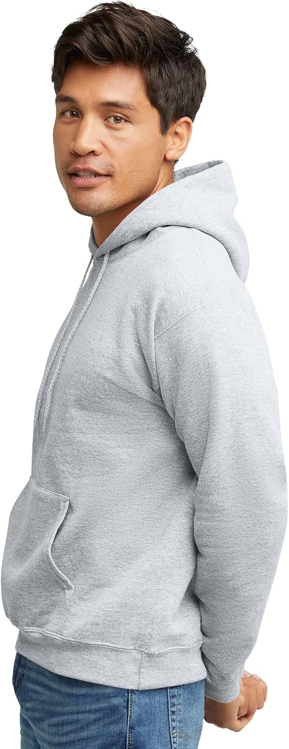 Hanes mens Hoodie, Ecosmart Fleece Hoodie, Hooded Sweatshirt for Men