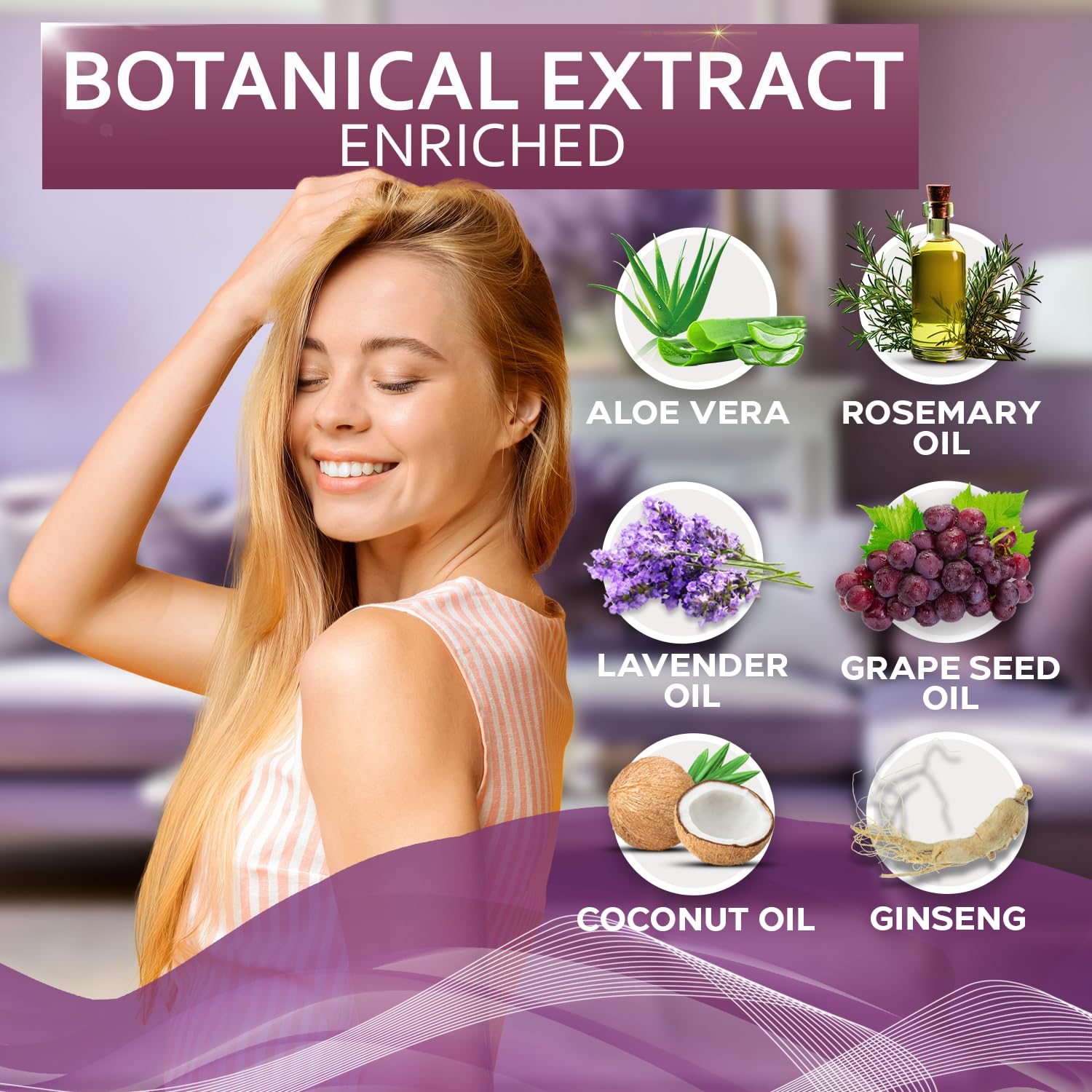 Biotin Shampoo and Conditioner Set - Sulfate and Paraben Free Treatment for Men and Women - Hair Thickening Volumizing Products to Help Boost Thinning Hair with Added Keratin