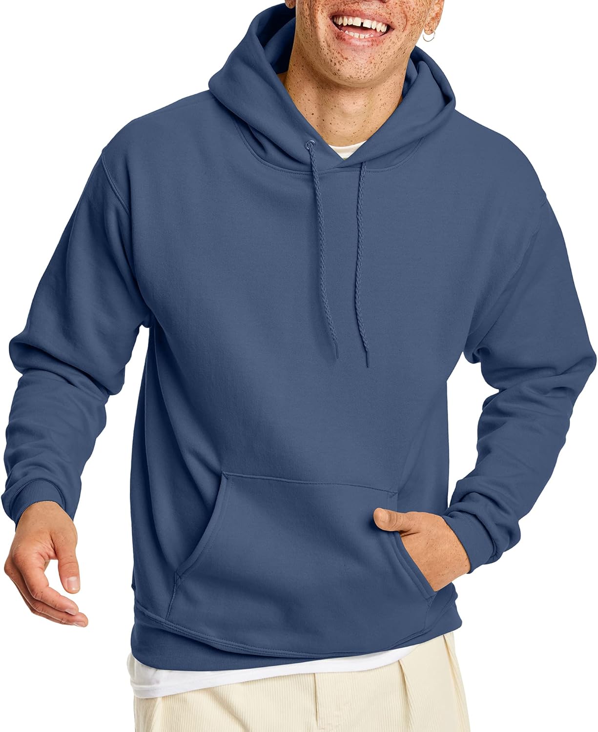 Hanes mens Hoodie, Ecosmart Fleece Hoodie, Hooded Sweatshirt for Men