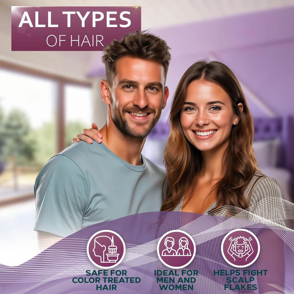 Biotin Shampoo and Conditioner Set - Sulfate and Paraben Free Treatment for Men and Women - Hair Thickening Volumizing Products to Help Boost Thinning Hair with Added Keratin