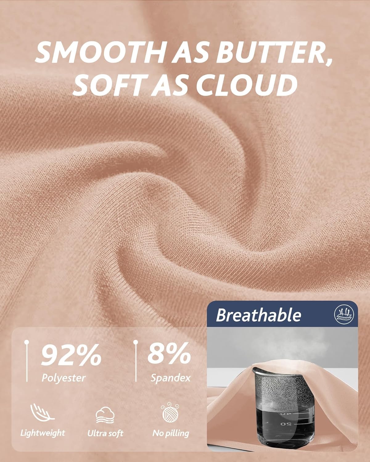 CAMPSNAIL Biker Shorts Women with Pockets - 3"/5"/8" High Waisted Workout Spandex Tummy Control Gym Running Yoga Shorts