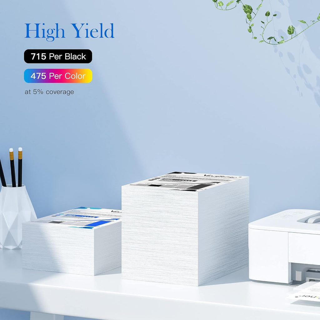 Valuetoner 245XL Ink Cartridge Replacement for Canon 245XL 246XL Combo Pack PG-245XL CL-246XL for Pixma TR4520 TR4527 MG2522 MG2520 MX490 MX492 TS202 TS302 TS3320 MG2920 Printer (Black, Color)