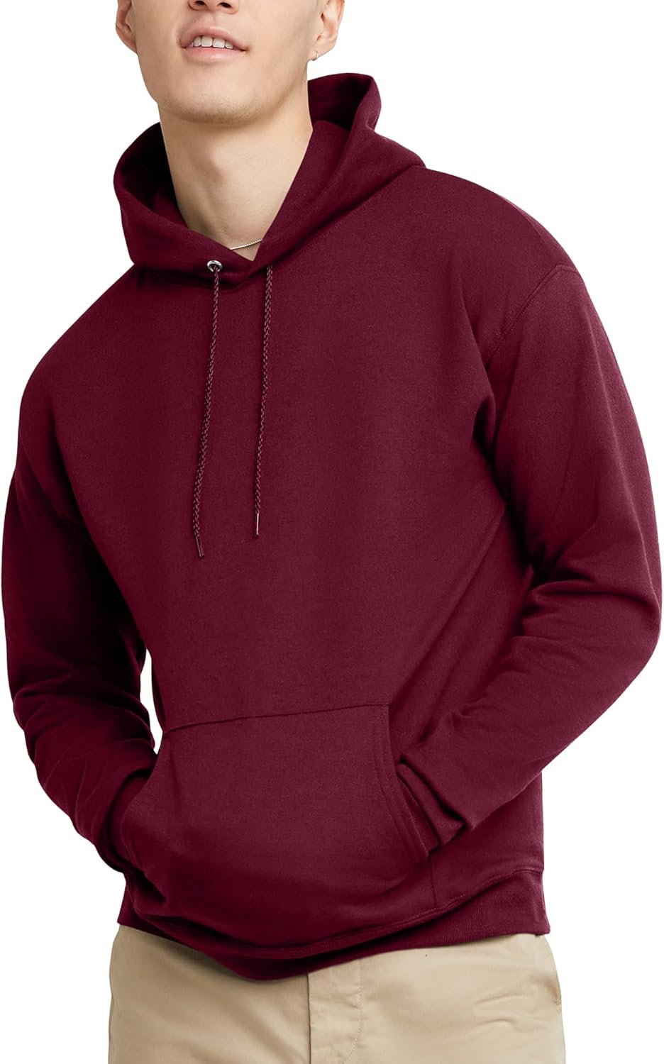 Hanes mens Hoodie, Ecosmart Fleece Hoodie, Hooded Sweatshirt for Men