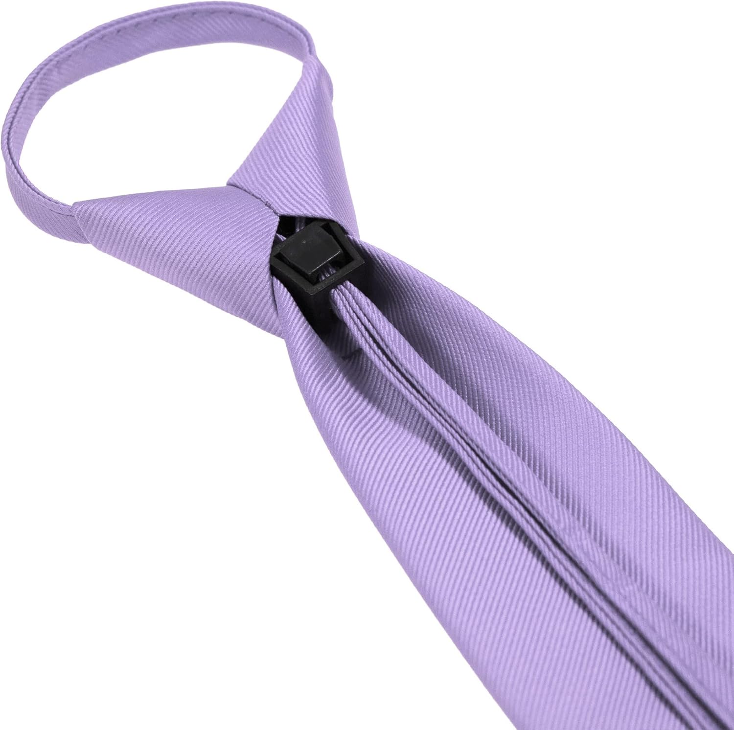 JEMYGINS 3.15“Solid Color Pre-tied Adjustable Necktie for Business and Wedding