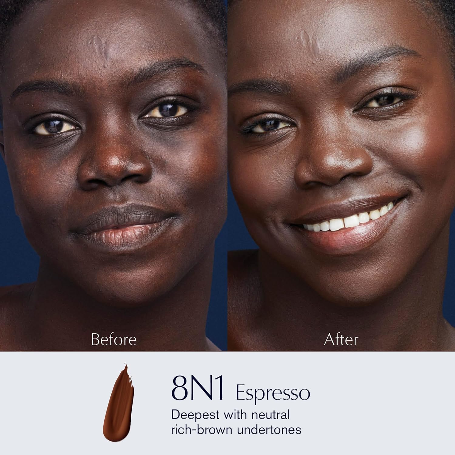 Estée Lauder Double Wear Stay-in-Place 24-Hour Long-Wear Matte Foundation Makeup, 1 Fl Oz