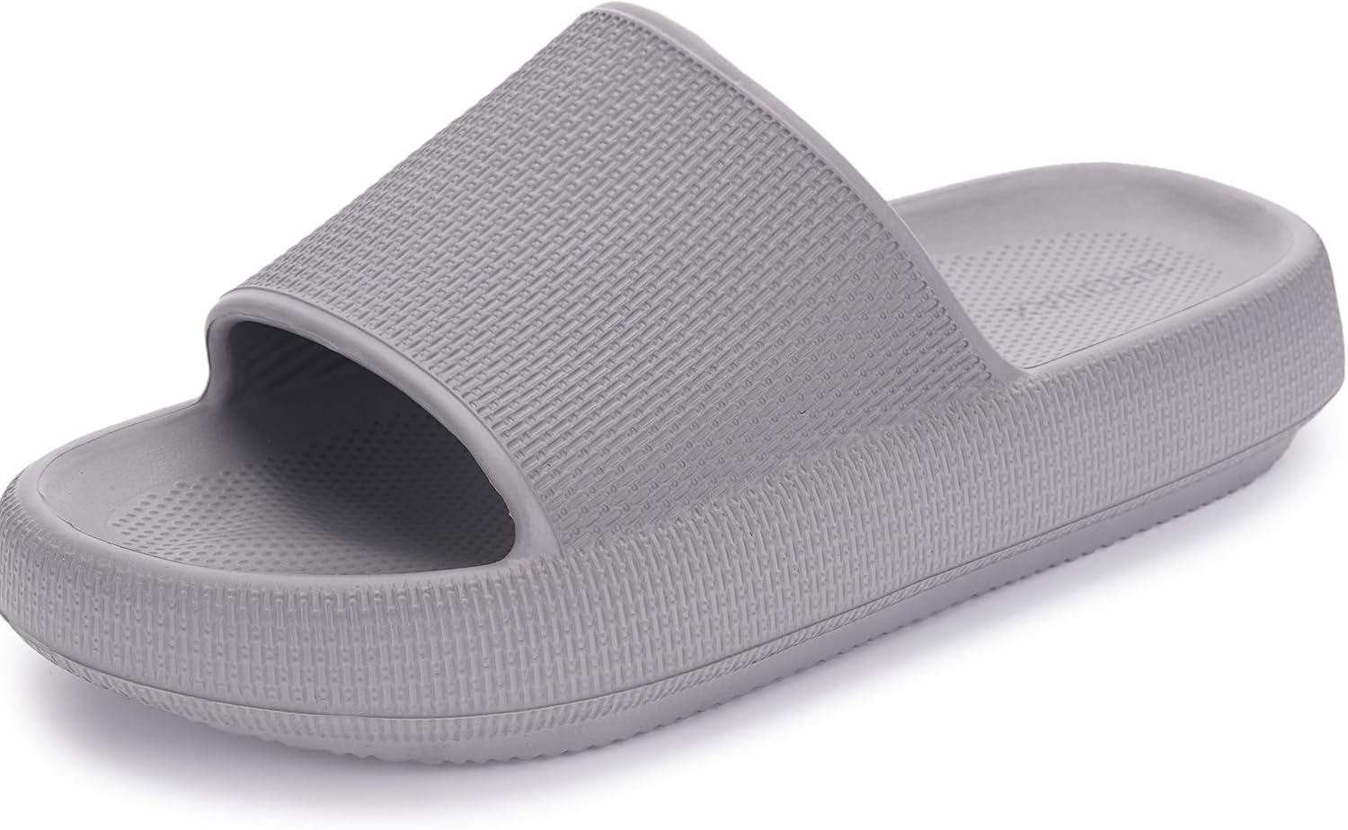 BRONAX Pillow Slippers for Women and Men | House Slides Shower Sandals | Cushioned Thick Sole