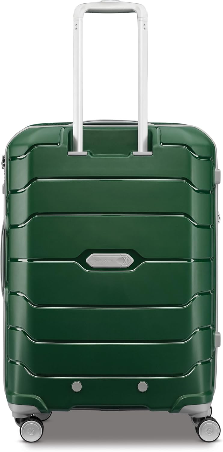 Samsonite Freeform Hardside Carry-On Luggage with Spinner Wheels - Hardshell Suitcase - TSA, Airline-Approved - Expandable Hard Shell, Smooth Rolling Wheels for Lightweight Travel - Navy