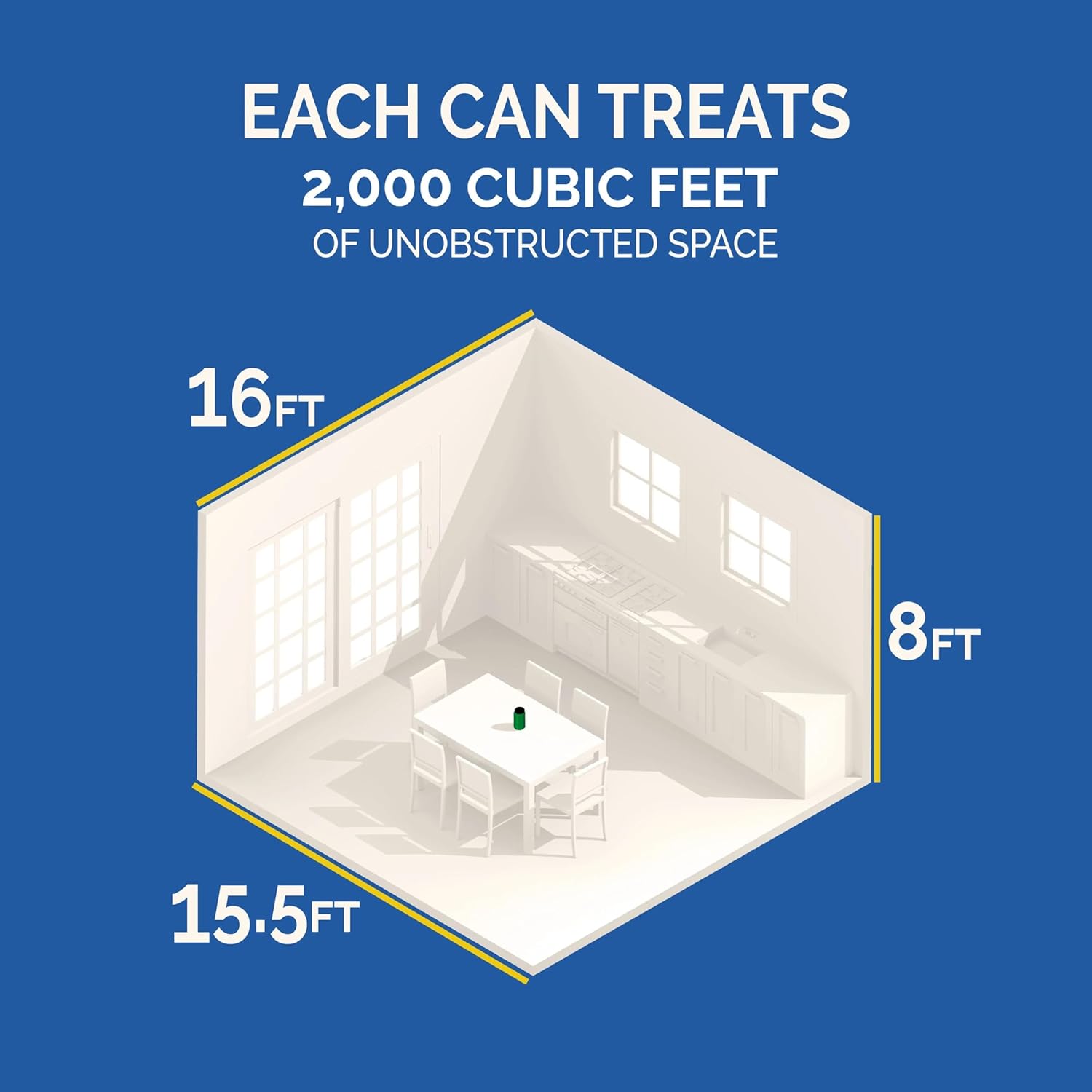 Hot Shot Fogger With Odor Neutralizer 6 Count-2 Ounce Cans (2 Pack), Controls Heavy Insect Infestations