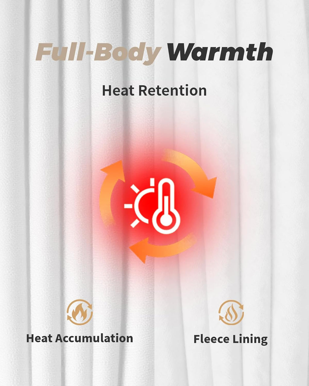 WEERTI Thermal Underwear for Men Long Johns with Fleece Lined Base Layer Men Cold Weather Top Bottom