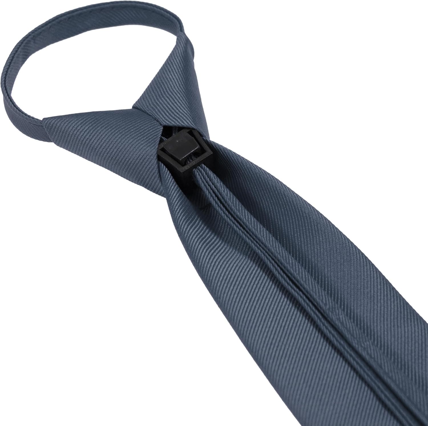 JEMYGINS 3.15“Solid Color Pre-tied Adjustable Necktie for Business and Wedding