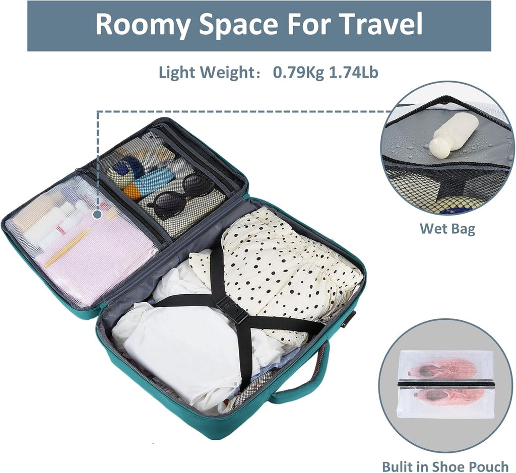 Taygeer Travel Backpack for Women, Carry On Backpack with USB Charging Port & Shoe Pouch, TSA 15.6inch Laptop Mochila Flight Approved, Nurse Bag Casual Daypack for Weekender Business Hiking, Pink