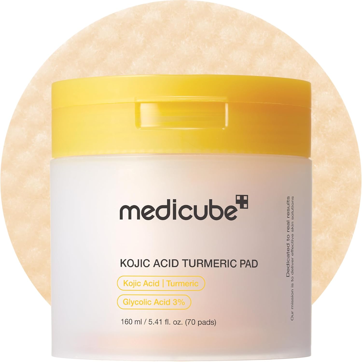Medicube Zero Pore Pads 2.0, Dual-Textured Facial Toner Pads for Exfoliation and Pore Care with 4.5% AHA Lactic Acid & 0.45% BHA Salicylic Acid, Ideal for All Skin Types, Korean Skin Care (70 units)