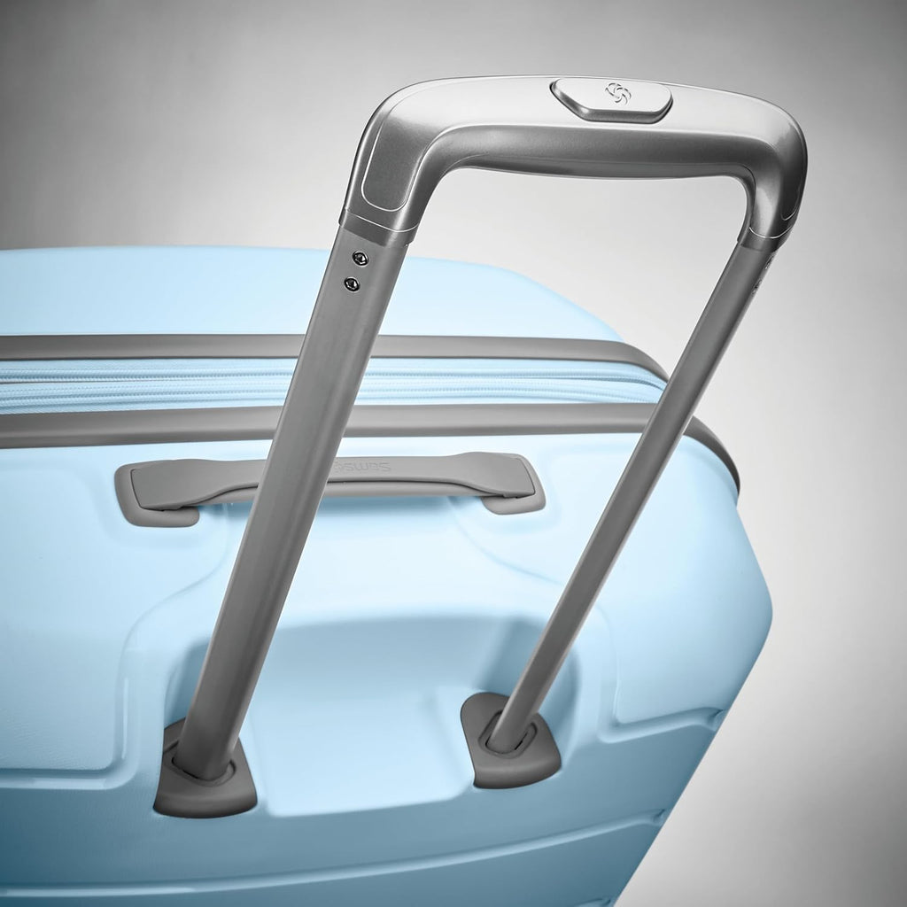 Samsonite Freeform Hardside Carry-On Luggage with Spinner Wheels - Hardshell Suitcase - TSA, Airline-Approved - Expandable Hard Shell, Smooth Rolling Wheels for Lightweight Travel - Navy