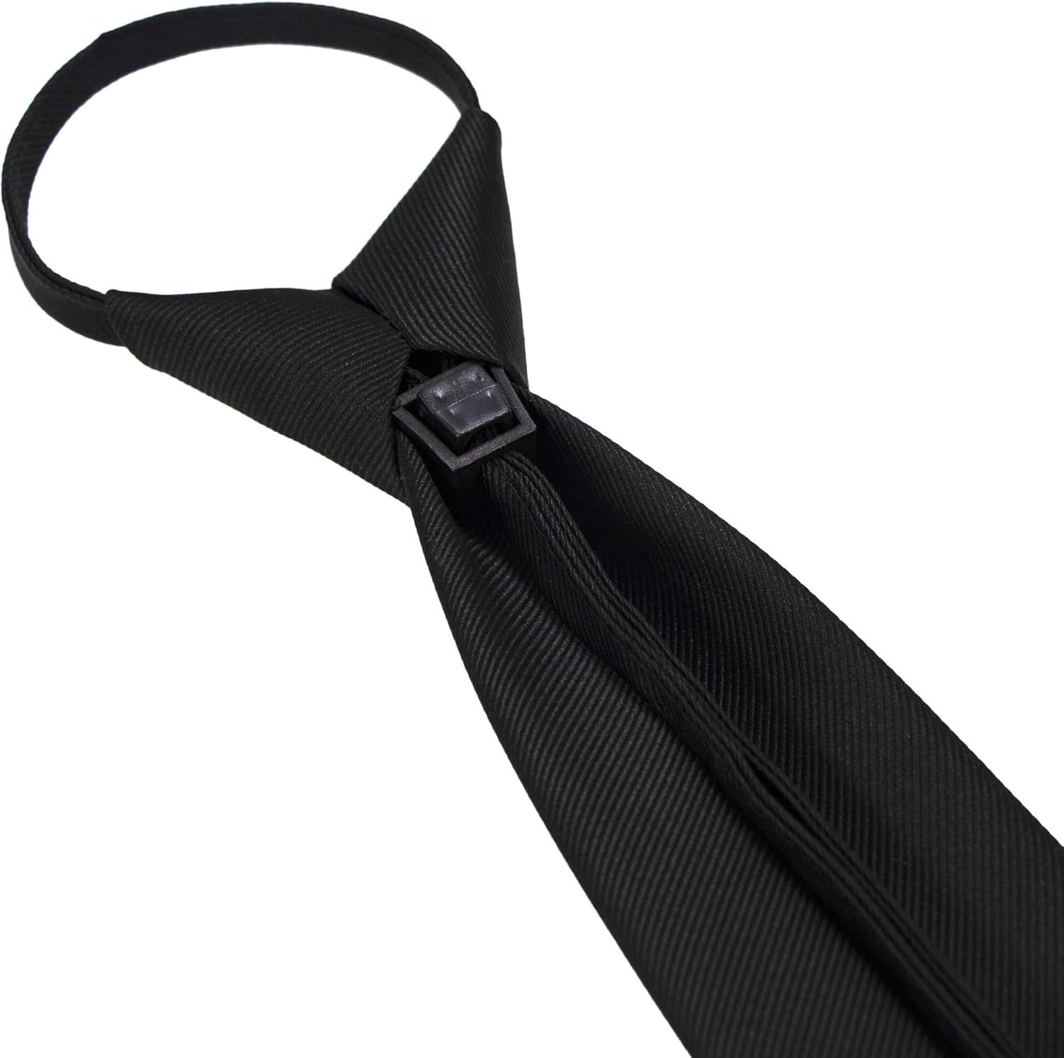 JEMYGINS 3.15“Solid Color Pre-tied Adjustable Necktie for Business and Wedding