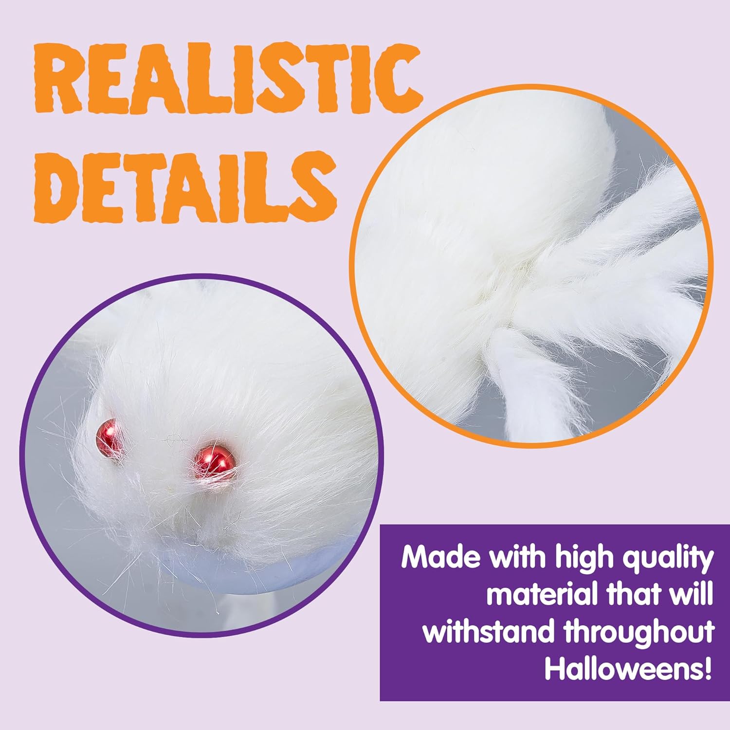 JOYIN Halloween Outdoor Decorations Giant Spider, 5 Ft Large Spider for Yard Lawn Garden Patio Scary Halloween Outside Decor, Indoor Haunted House Prop and Home Party Decor, Black