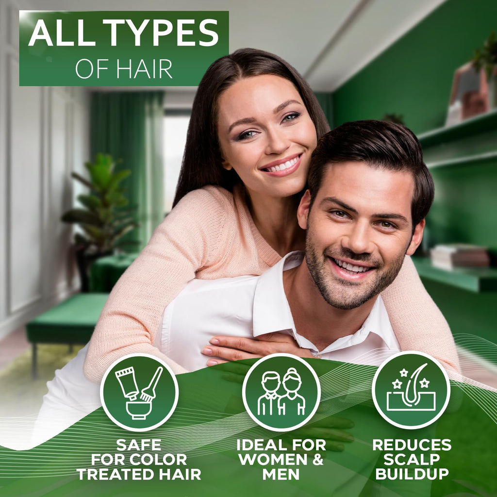 Biotin Shampoo and Conditioner Set - Sulfate and Paraben Free Treatment for Men and Women - Hair Thickening Volumizing Products to Help Boost Thinning Hair with Added Keratin