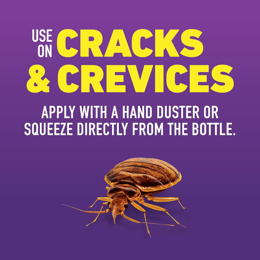 Ortho Home Defense Max Bed Bug, Flea and Tick Killer with Comfort Wand, Bed Bug Spray, Kills Bed Bug Eggs, Fleas and Ticks, 1 gal.