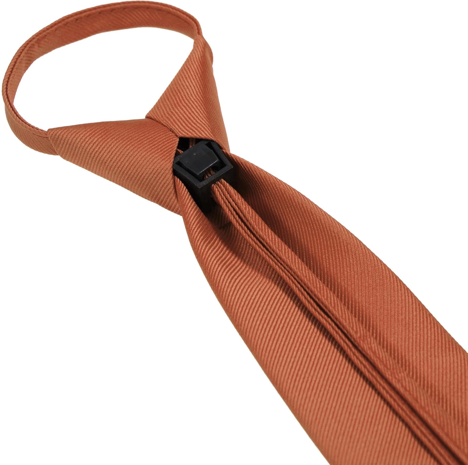 JEMYGINS 3.15“Solid Color Pre-tied Adjustable Necktie for Business and Wedding