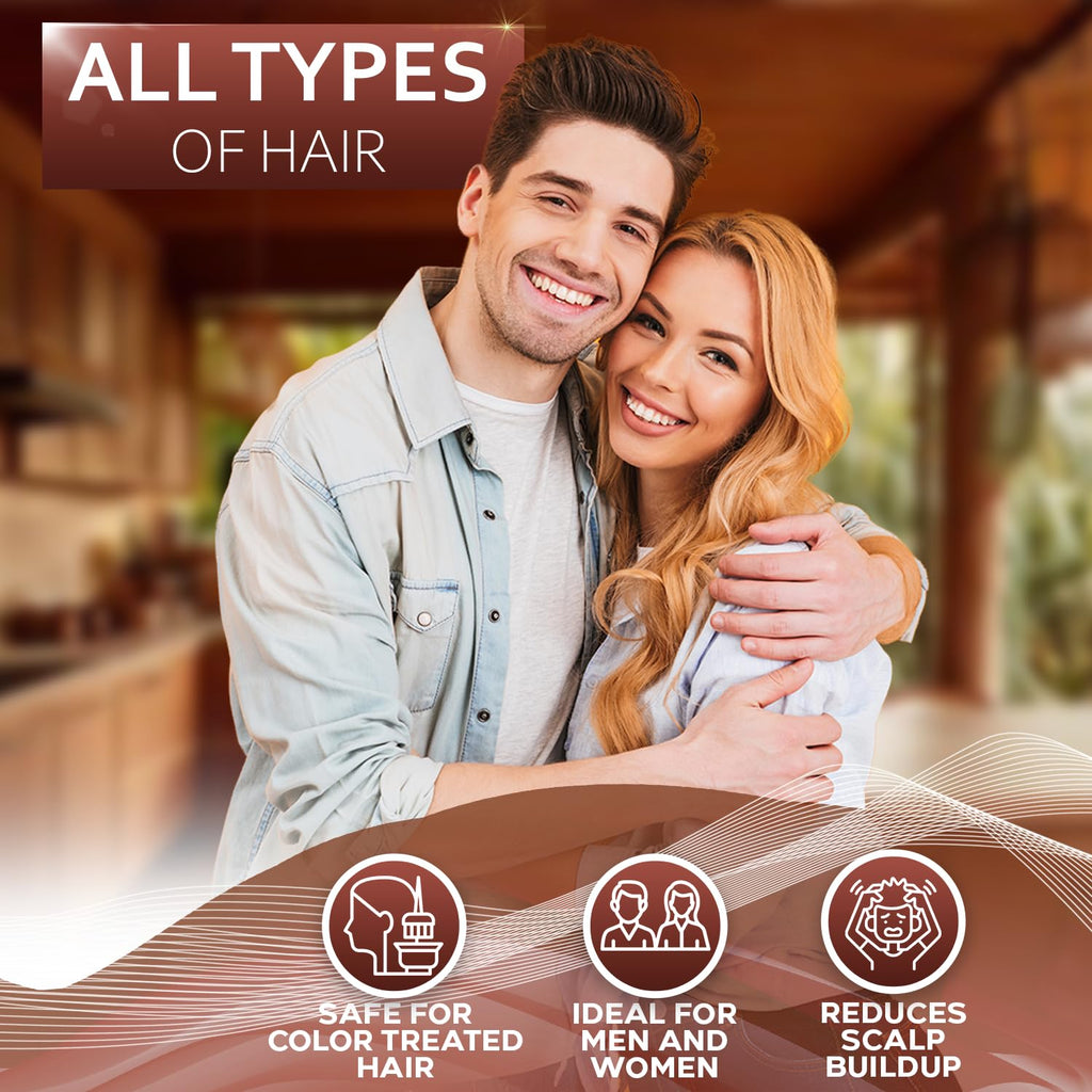 Biotin Shampoo and Conditioner Set - Sulfate and Paraben Free Treatment for Men and Women - Hair Thickening Volumizing Products to Help Boost Thinning Hair with Added Keratin