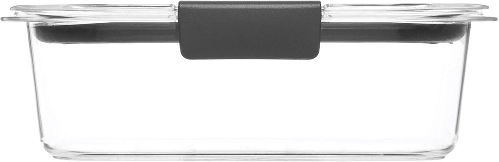 Rubbermaid Brilliance Food Storage Containers BPA Free Airtight Lids Ideal for Lunch Meal Prep & Leftovers Set of 5 (3.2 Cup)