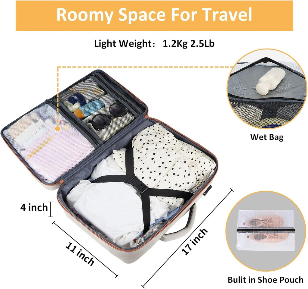 Taygeer Travel Backpack for Women, Carry On Backpack with USB Charging Port & Shoe Pouch, TSA 15.6inch Laptop Mochila Flight Approved, Nurse Bag Casual Daypack for Weekender Business Hiking, Pink