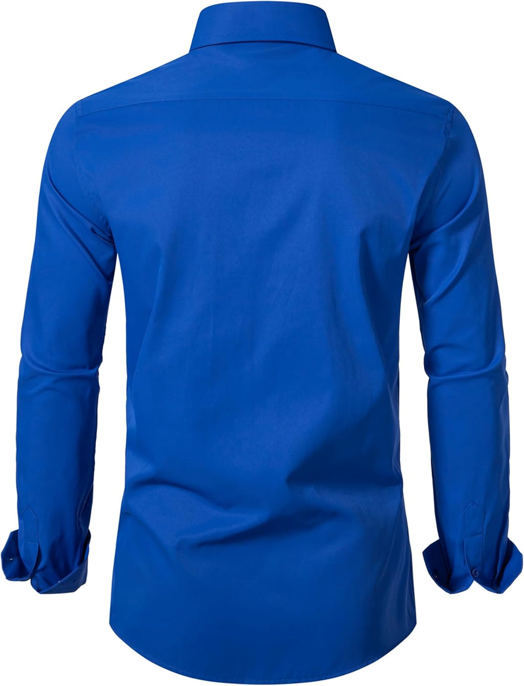 BEILU Stretch Mens Slim Fit Dress Shirts Formal Long Sleeve Button Down Shirts