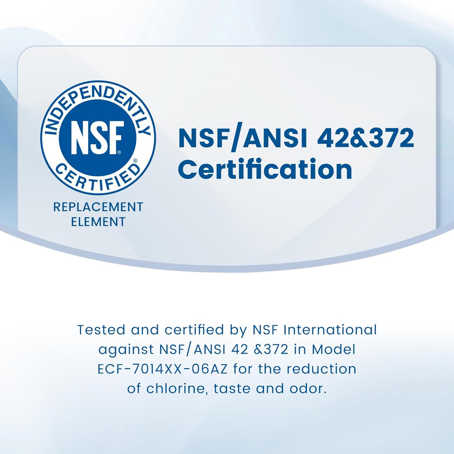 AQUA CREST Replacement for Brita Filter, Brita Water Pitchers and Dispensers, Classic OB03, Mavea 107007, and More, NSF Certified Pitcher Water Filter, 1 Year Filter Supply, 6 Count