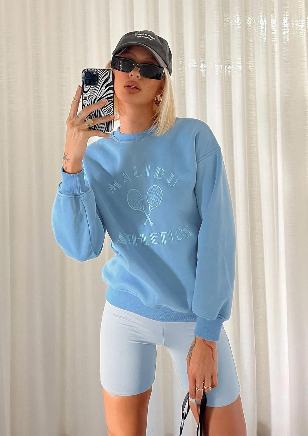 FULLSOFT High Waisted Biker Shorts for Women-5" Tummy Control Fitness Athletic Workout Running Yoga Gym Shorts