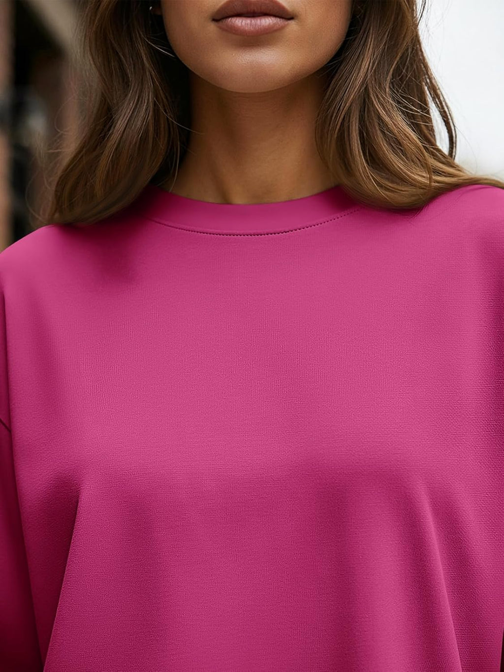 Trendy Queen Womens Oversized Long Sleeve T Shirts 2025 Basic Crewneck Tee Fall Tops Casual Workout Y2K Clothes