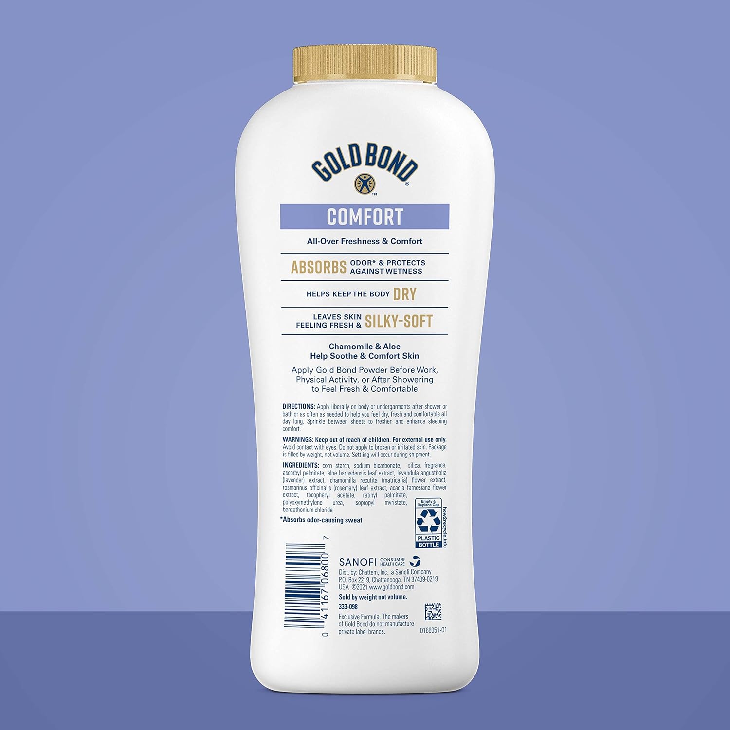 Gold Bond Friction Defense Stick, 1.75 oz., With Aloe to Soothe, Comfort & Moisturize Rough Skin