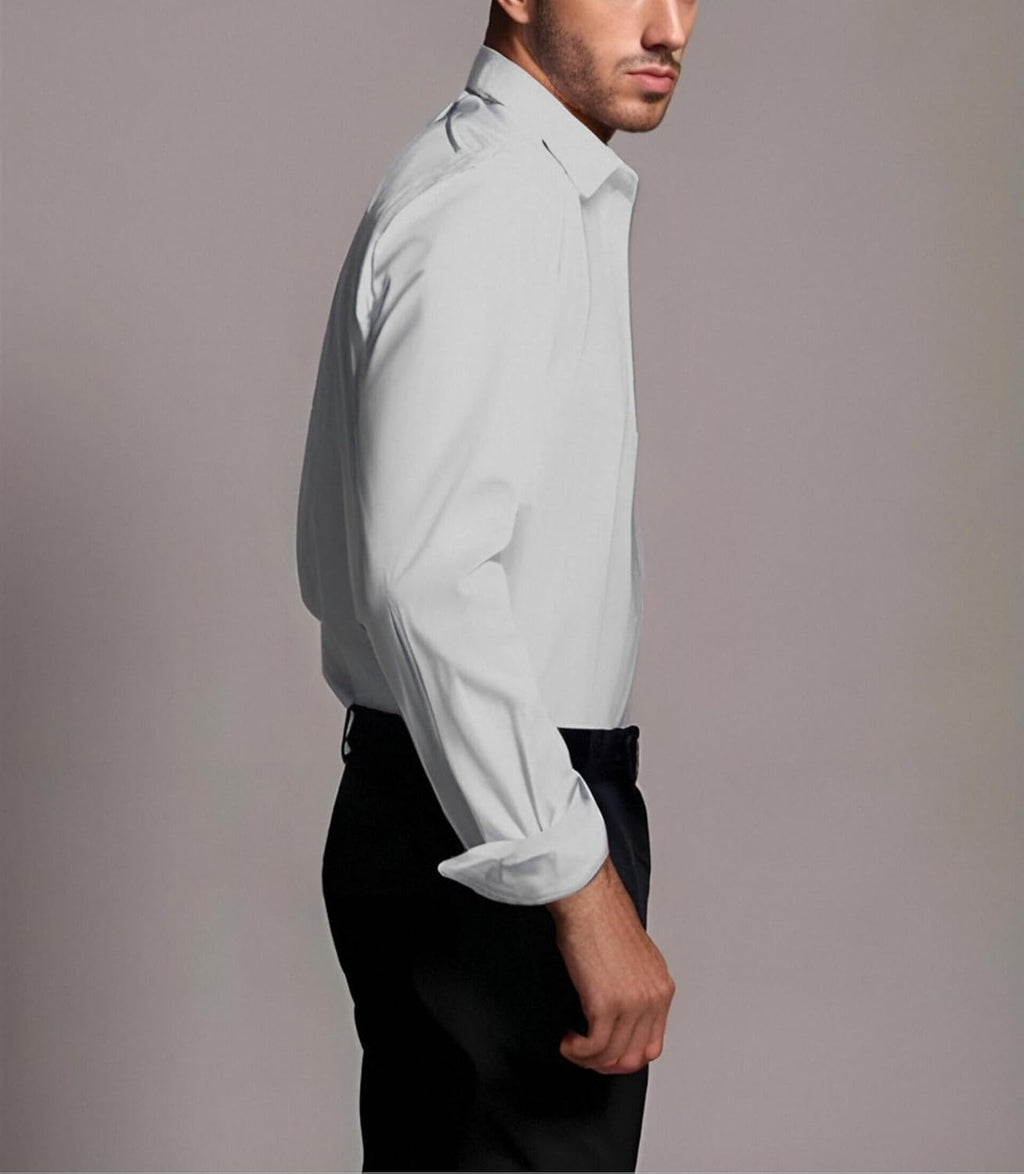 BEILU Stretch Mens Slim Fit Dress Shirts Formal Long Sleeve Button Down Shirts