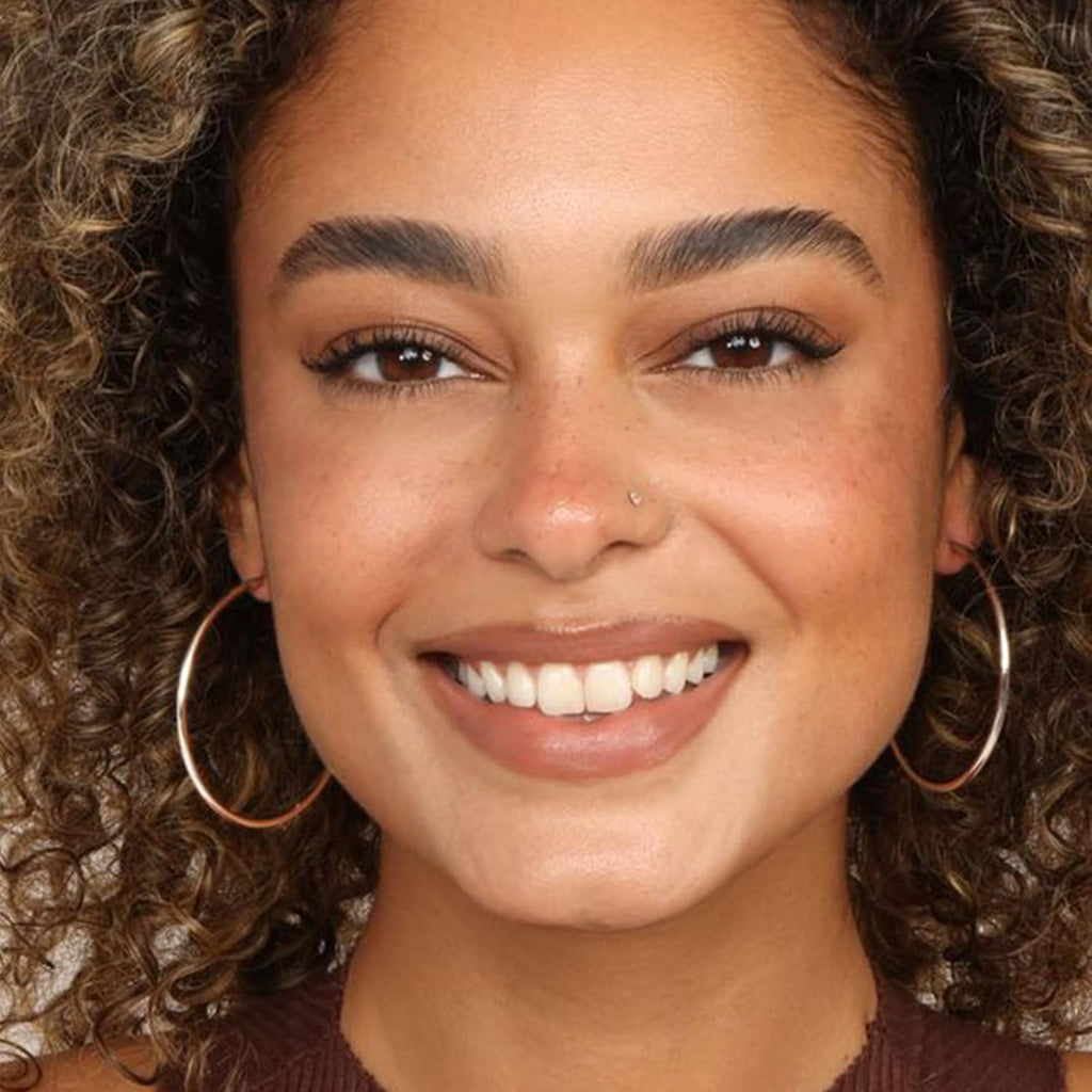 Gold Hoop Earrings Set for Women, 12 Pairs Hypoallergenic Large/Big Thin Thick Gold Hoops Earrings Loop Pack for Jewelry Gift 40mm/50mm