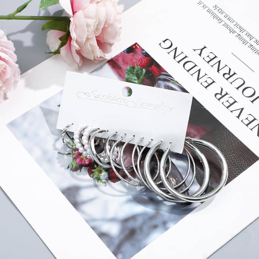 NEWITIN 69 Pieces Gold Jewelry Set for Women Fashion Costume Jewelry Gold Plated Necklace Bracelet Earrings Set for Women