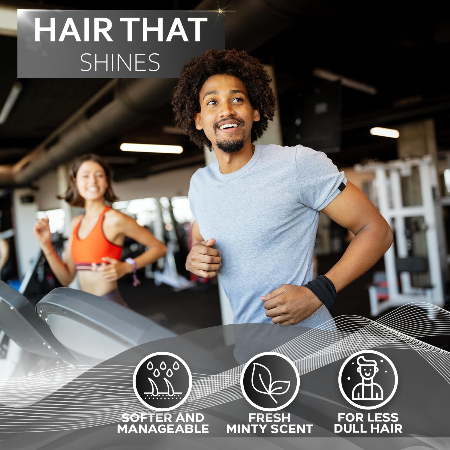 Biotin Shampoo and Conditioner Set - Sulfate and Paraben Free Treatment for Men and Women - Hair Thickening Volumizing Products to Help Boost Thinning Hair with Added Keratin