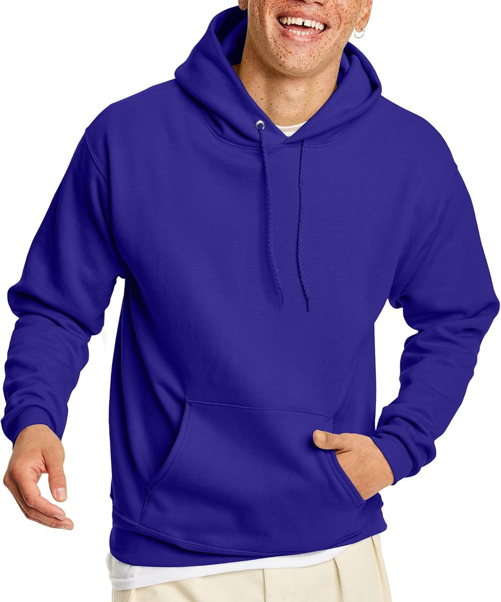 Hanes mens Hoodie, Ecosmart Fleece Hoodie, Hooded Sweatshirt for Men