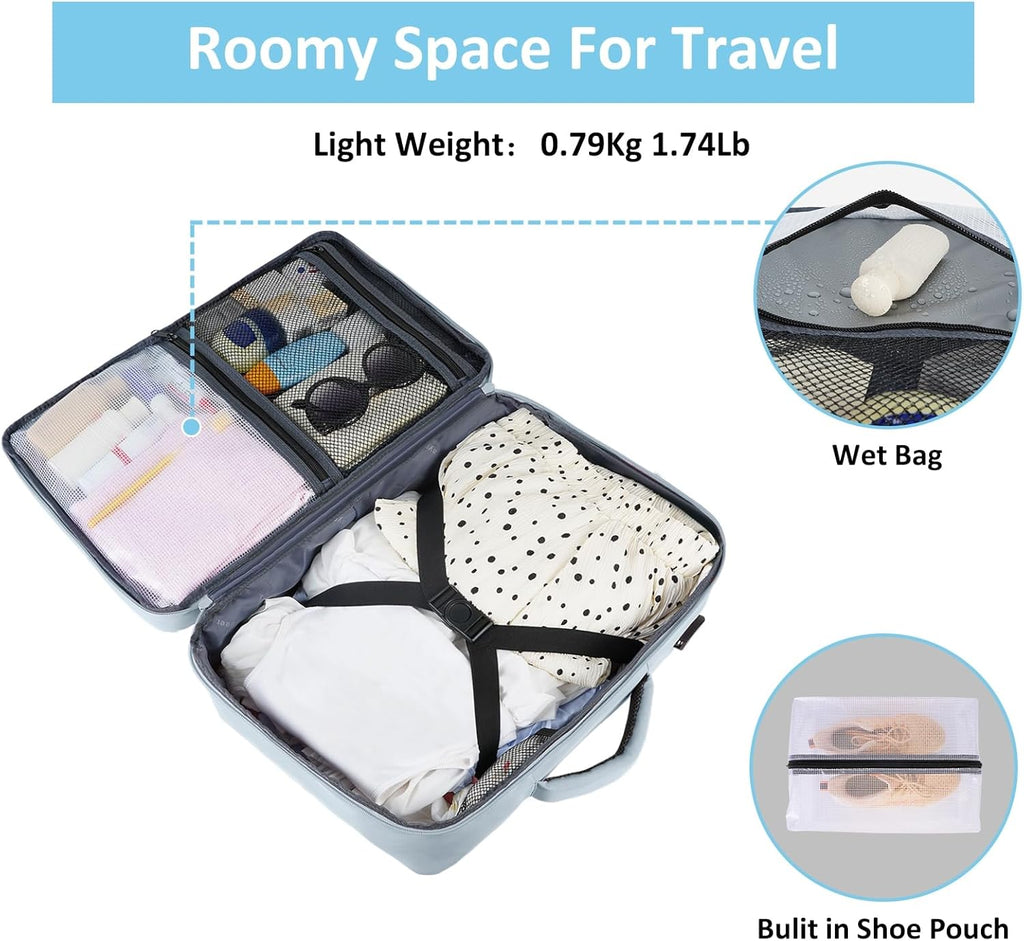 Taygeer Travel Backpack for Women, Carry On Backpack with USB Charging Port & Shoe Pouch, TSA 15.6inch Laptop Mochila Flight Approved, Nurse Bag Casual Daypack for Weekender Business Hiking, Pink