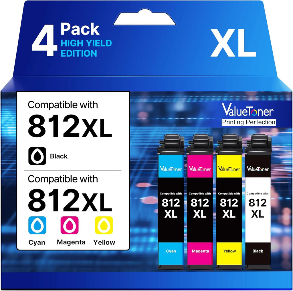 Valuetoner 245XL Ink Cartridge Replacement for Canon 245XL 246XL Combo Pack PG-245XL CL-246XL for Pixma TR4520 TR4527 MG2522 MG2520 MX490 MX492 TS202 TS302 TS3320 MG2920 Printer (Black, Color)