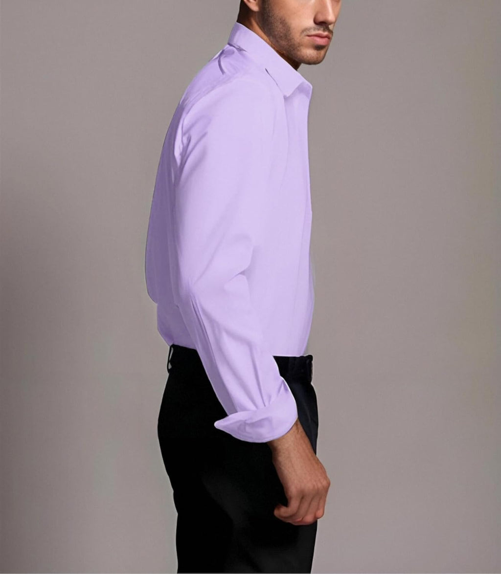 BEILU Stretch Mens Slim Fit Dress Shirts Formal Long Sleeve Button Down Shirts