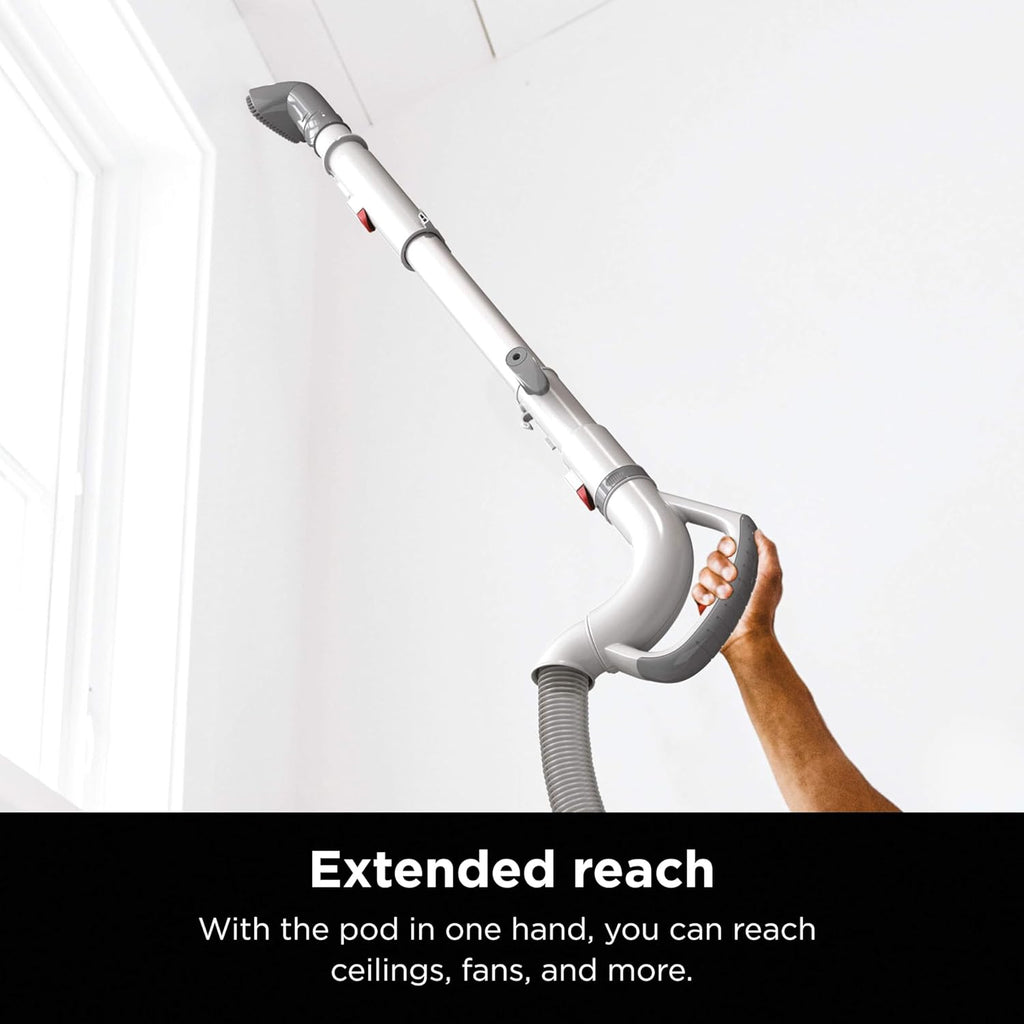 Shark NV352 Navigator Lift Away Upright Vacuum, Hepa Filter, Anti-Allergen Technology, Swivel Steering, Ideal for Carpet, Stairs, & Bare Floors, with Wide Upholstery & Crevice Tools, Lavender