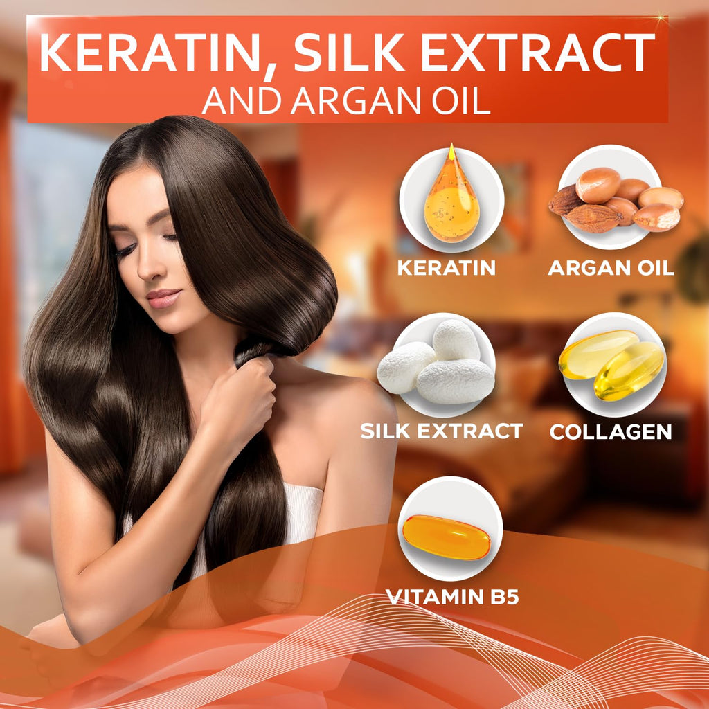 Biotin Shampoo and Conditioner Set - Sulfate and Paraben Free Treatment for Men and Women - Hair Thickening Volumizing Products to Help Boost Thinning Hair with Added Keratin