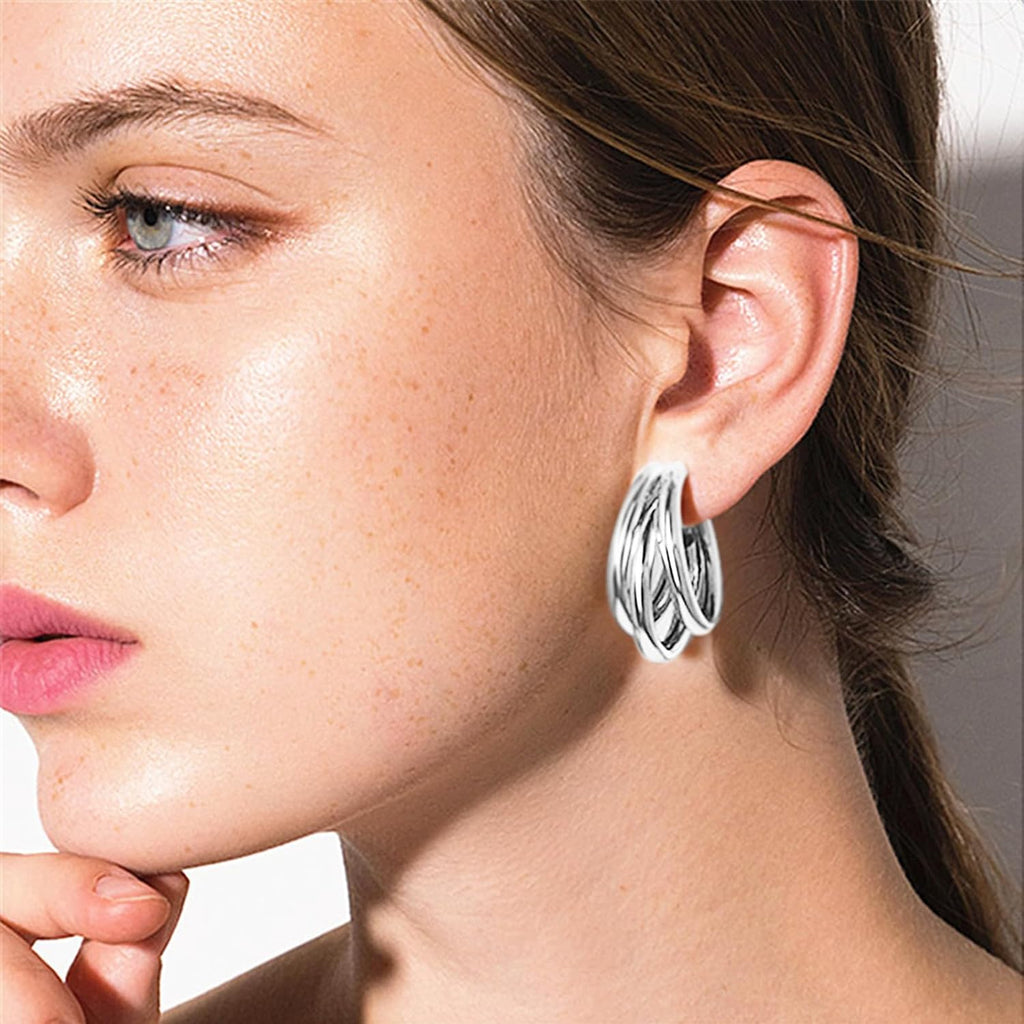 NEWITIN 69 Pieces Gold Jewelry Set for Women Fashion Costume Jewelry Gold Plated Necklace Bracelet Earrings Set for Women