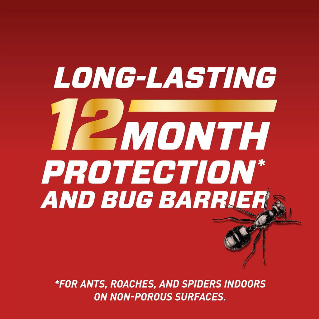 Ortho Home Defense Insect Killer for Indoor and Perimeter2 with Comfort Wand, Controls Ants, Roaches, Spiders and More, 1.33 gal