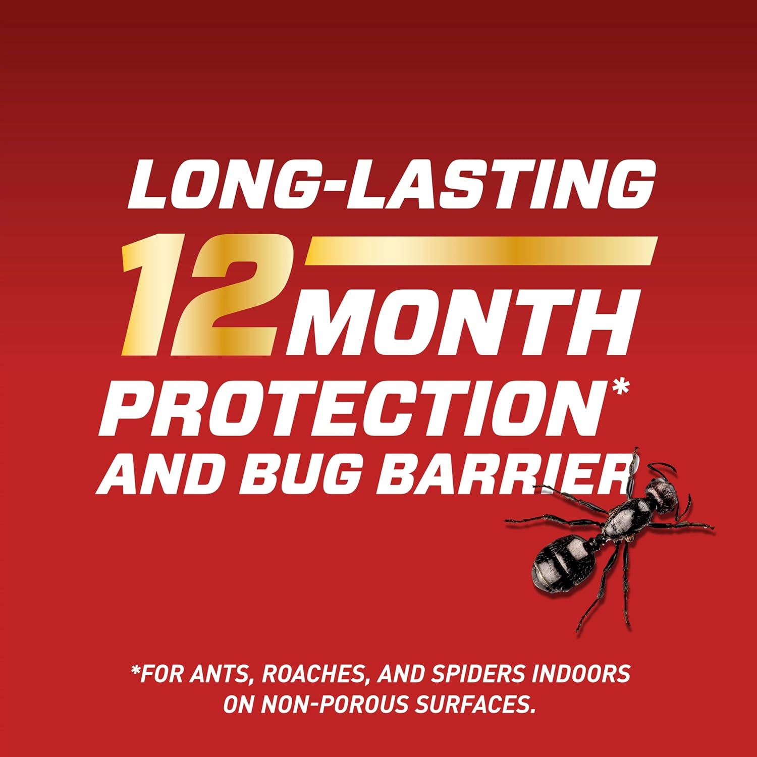 Ortho Home Defense Insect Killer for Indoor and Perimeter2 with Comfort Wand, Controls Ants, Roaches, Spiders and More, 1.33 gal