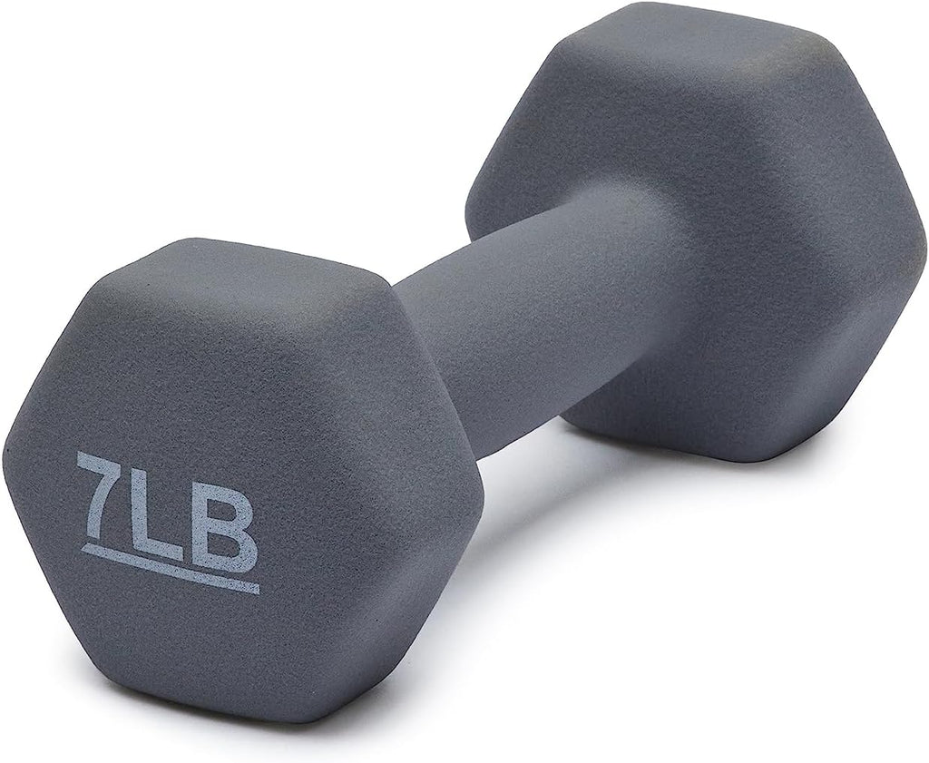 Basics Neoprene Dumbbell Hand Weights for Exercise and Muscle Toning